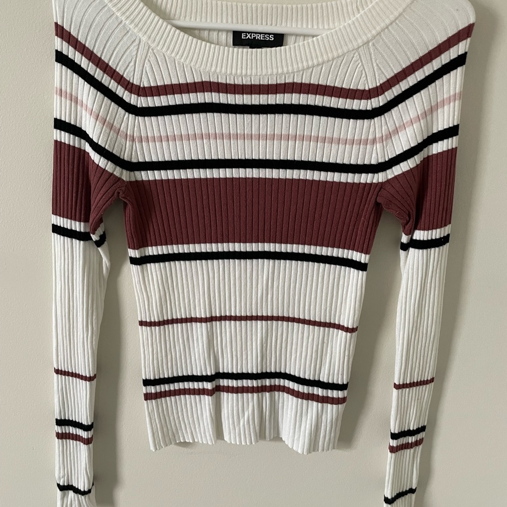 Striped Express Sweater